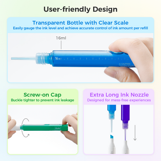 Ohuhu Marker Ink R16 / R193 / R21 Refill for Alcohol marker