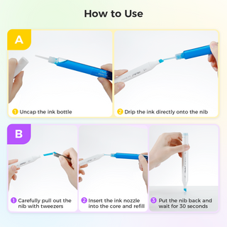 Ohuhu Marker Ink G410 / G483 / GY2 Refill for Alcohol marker