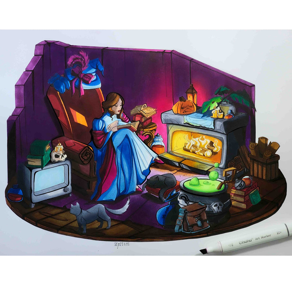 Ohuhu Oahu 120 Colors Dual Tips Alcohol Art Markers, Fine & Chisel (Brazil Domestic Shipping)