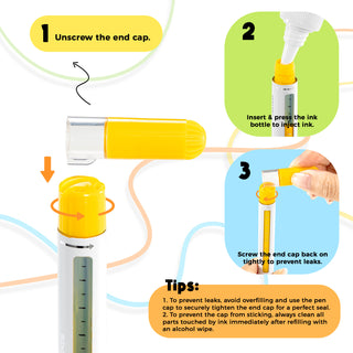 Ohuhu Acrylic Paint Markers Refillable 36 Colors – Hanauma