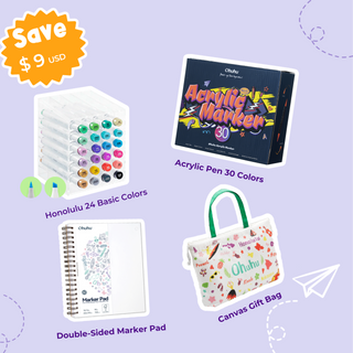 New Semester, New Colors: Honolulu 24 Basic Colors Starter Bundle (Ships from Asia Warehouse)