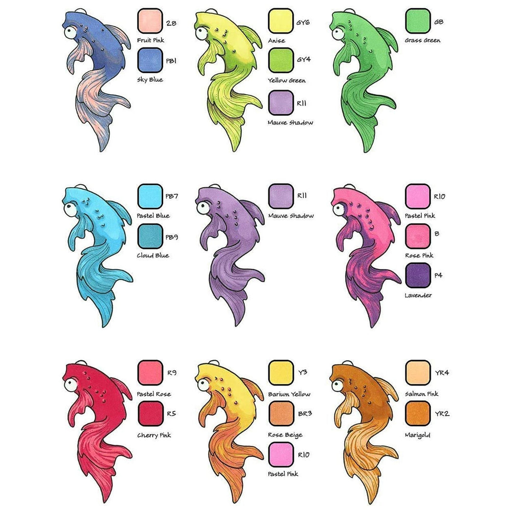 Ohuhu Honolulu 168 Colors Dual Tips Alcohol Art Markers (Brazil Domestic Shipping)