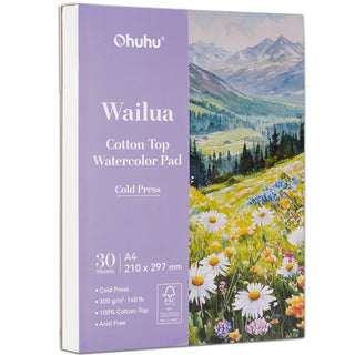 Ohuhu Wailua Cotton-Top Watercolor Pad