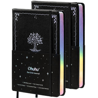Ohuhu Bleedproof Bullet Dotted Journal Notebook