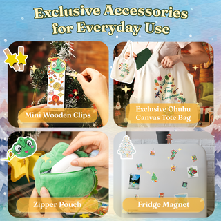 Ohuhu Christmas Advent Calendar 2026, 24 Days Countdown Gift Kit