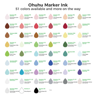 Ohuhu Marker Ink G320 Refill for Alcohol marker